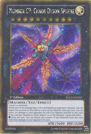 Number C9: Chaos Dyson Sphere [1st Edition] PGLD-EN022