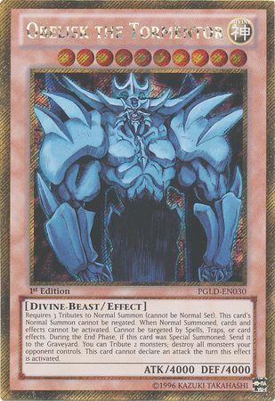 Obelisk the Tormentor [1st Edition] PGLD-EN030