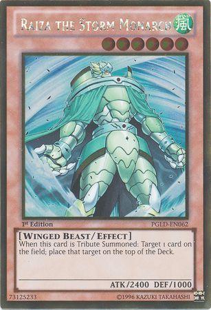 Raiza the Storm Monarch [1st Edition] PGLD-EN062