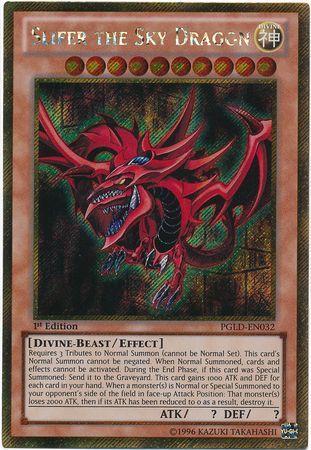 Slifer the Sky Dragon [1st Edition] PGLD-EN032
