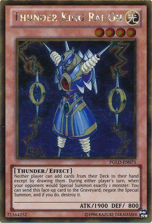 Thunder King Rai-Oh PGLD-EN075