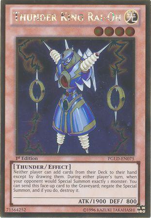 Thunder King Rai-Oh [1st Edition] PGLD-EN075