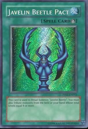 Javelin Beetle Pact [Secret Rare] PP01-EN012