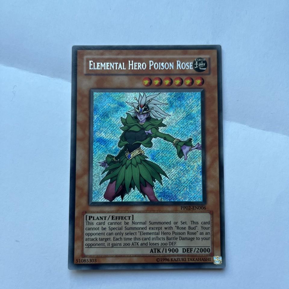 Elemental HERO Poison Rose [Misprint] PP02-EN006