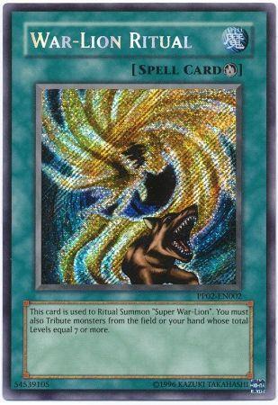 War-Lion Ritual [Secret Rare] PP02-EN002
