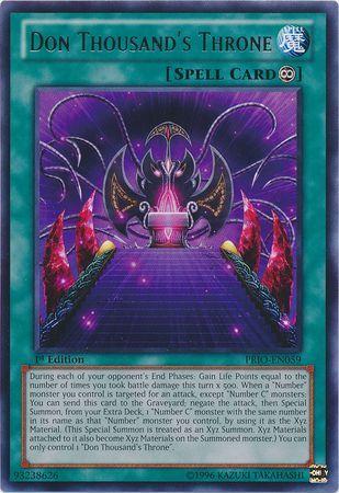 Don Thousand's Throne [1st Edition] PRIO-EN059