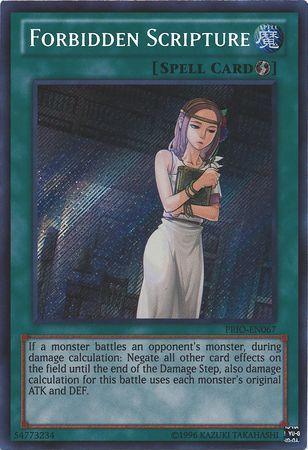 Forbidden Scripture PRIO-EN067