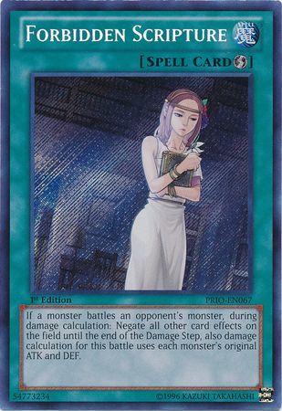 Forbidden Scripture [1st Edition] PRIO-EN067