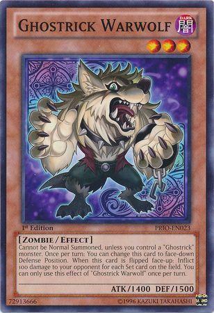 Ghostrick Warwolf [1st Edition] PRIO-EN023
