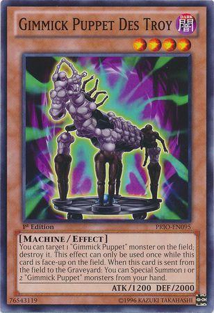 Gimmick Puppet Des Troy [1st Edition] PRIO-EN095