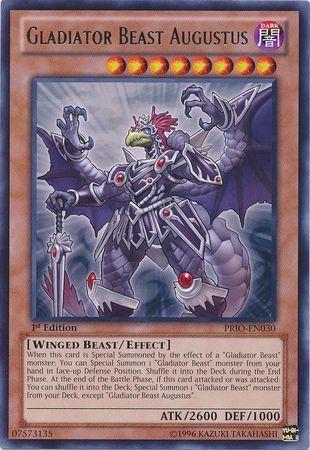 Gladiator Beast Augustus [1st Edition] PRIO-EN030