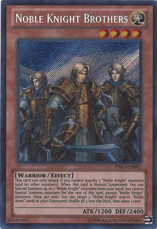 Noble Knight Brothers PRIO-EN081