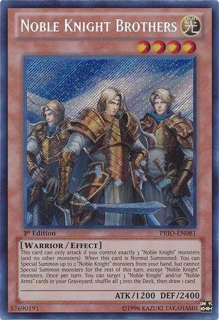 Noble Knight Brothers [1st Edition] PRIO-EN081