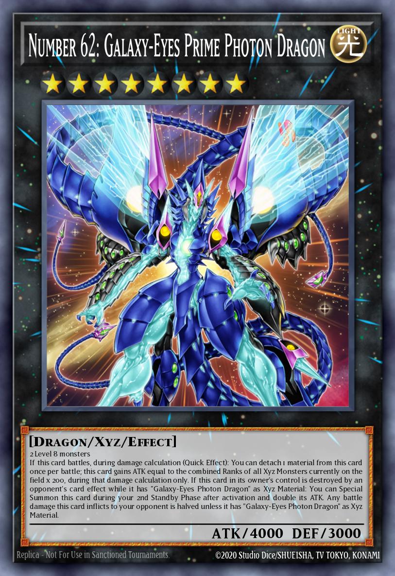 Number 62: Galaxy-Eyes Prime Photon Dragon PRIO-EN040