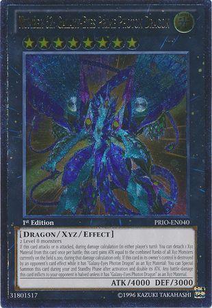 Number 62: Galaxy-Eyes Prime Photon Dragon [Ultimate Rare 1st Edition] PRIO-EN040