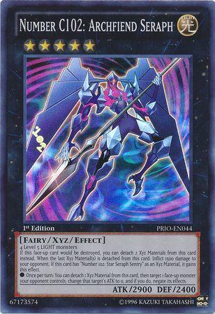 Number C102: Archfiend Seraph [1st Edition] PRIO-EN044
