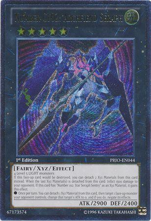Number C102: Archfiend Seraph [Ultimate Rare 1st Edition] PRIO-EN044