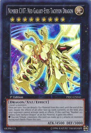 Number C107: Neo Galaxy-Eyes Tachyon Dragon [1st Edition] PRIO-EN041