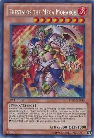 Thestalos the Mega Monarch [1st Edition] PRIO-EN035