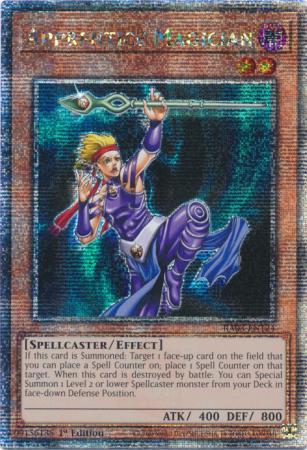 Apprentice Magician [Quarter Century Secret Rare] RA03-EN124