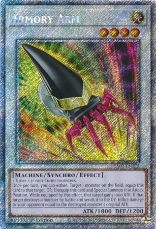 Armory Arm [Platinum Secret Rare] RA03-EN213