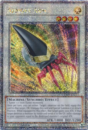 Armory Arm [Quarter Century Secret Rare] RA03-EN213