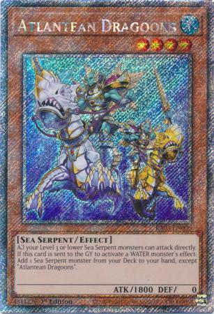 Atlantean Dragoons [Platinum Secret Rare] RA03-EN006