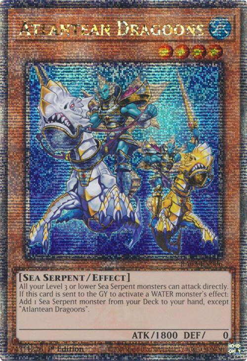 Atlantean Dragoons [Quarter Century Secret Rare] RA03-EN006