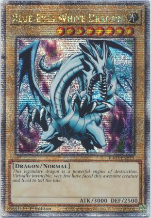 Blue-Eyes White Dragon [Quarter Century Secret Rare] RA03-EN079