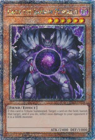 Caius the Shadow Monarch [Quarter Century Secret Rare] RA03-EN194