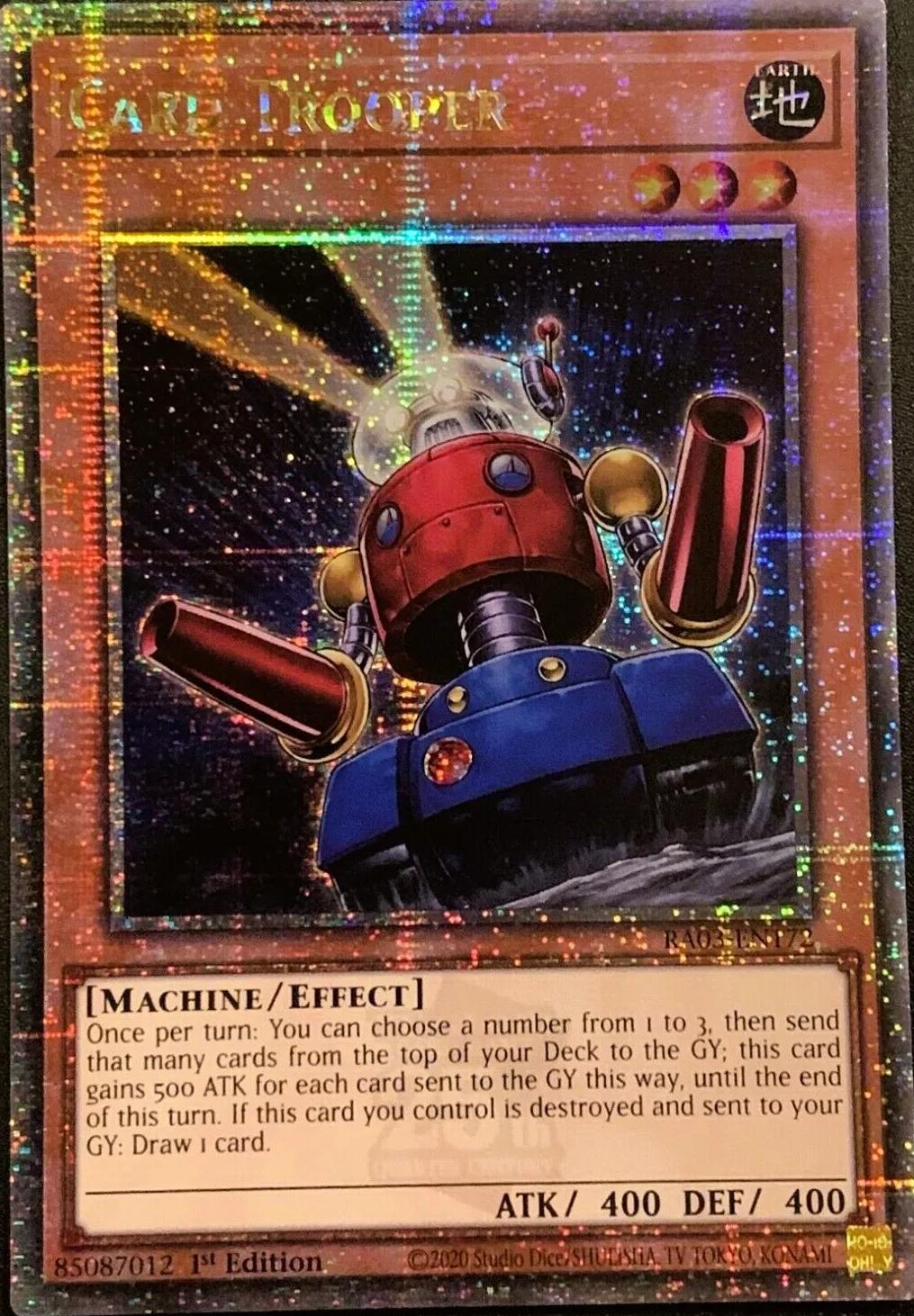 Card Trooper [Quarter Century Secret Rare] RA03-EN172