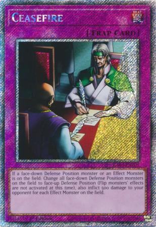 Ceasefire [Platinum Secret Rare] RA03-EN105