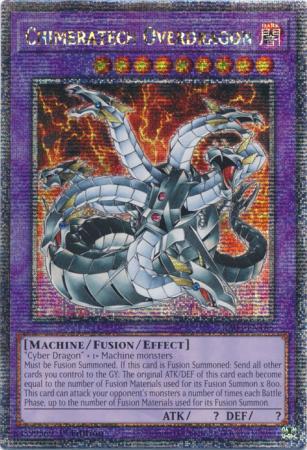 Chimeratech Overdragon [Quarter Century Secret Rare] RA03-EN166