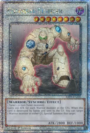 Colossal Fighter [Quarter Century Secret Rare] RA03-EN200