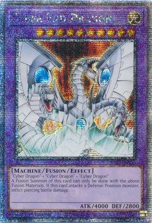 Cyber End Dragon [Quarter Century Secret Rare] RA03-EN156