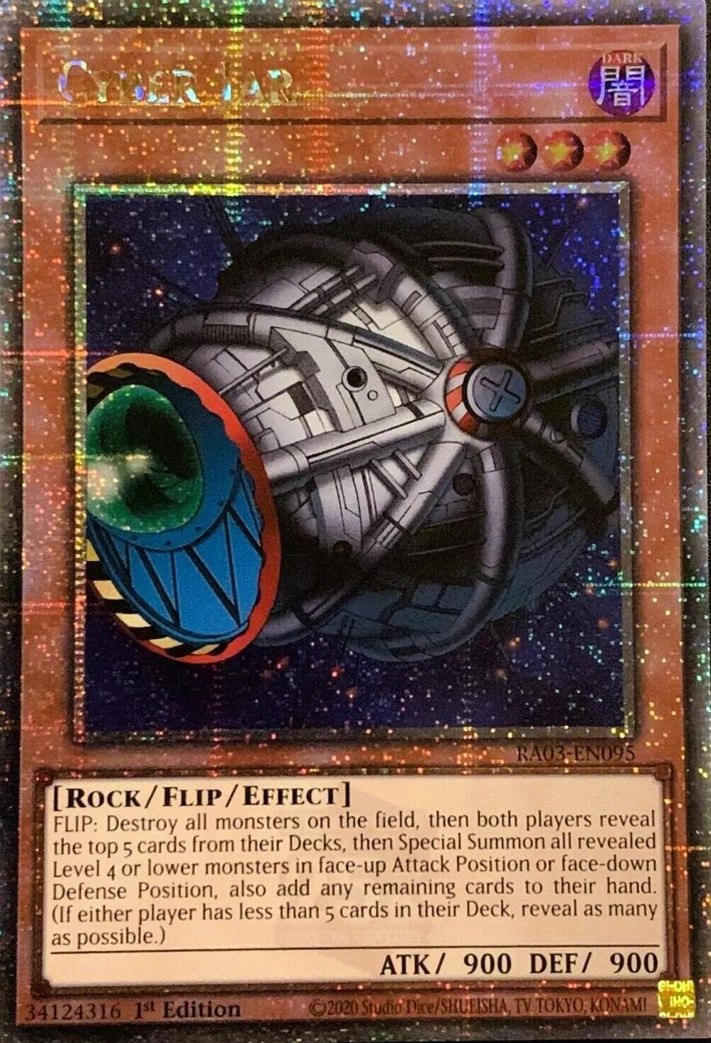 Cyber Jar [Quarter Century Secret Rare] RA03-EN095