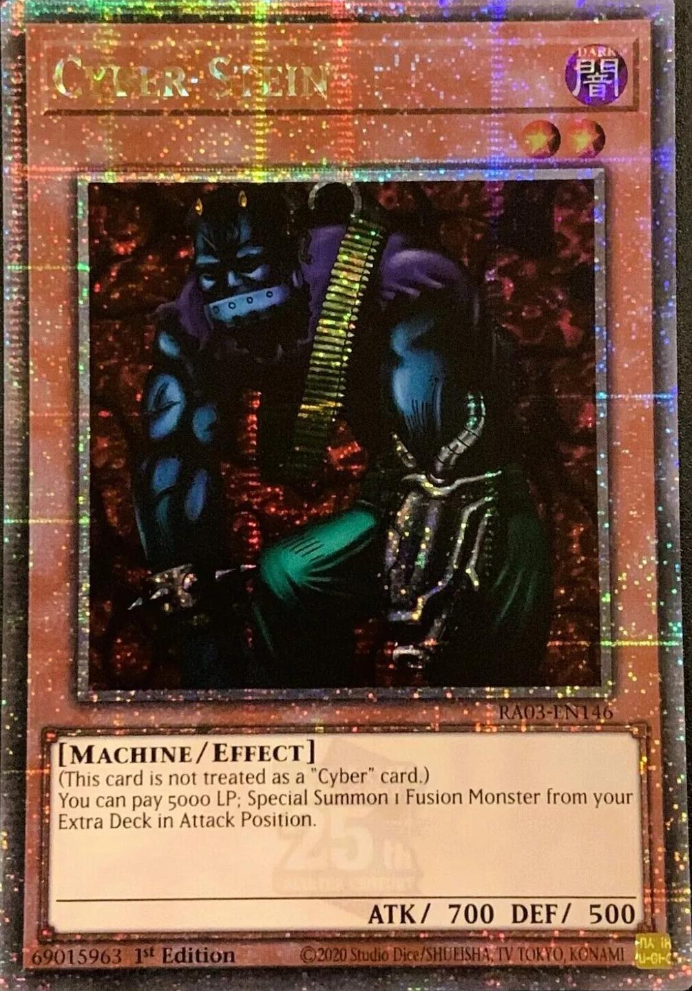 Cyber-Stein [Quarter Century Secret Rare] RA03-EN146
