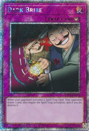 Dark Bribe [Platinum Secret Rare] RA03-EN187