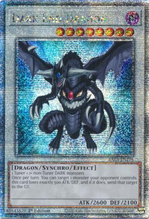 Dark End Dragon [Quarter Century Secret Rare] RA03-EN216