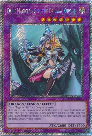 Dark Magician Girl the Dragon Knight [Platinum Secret Rare] RA03-EN258