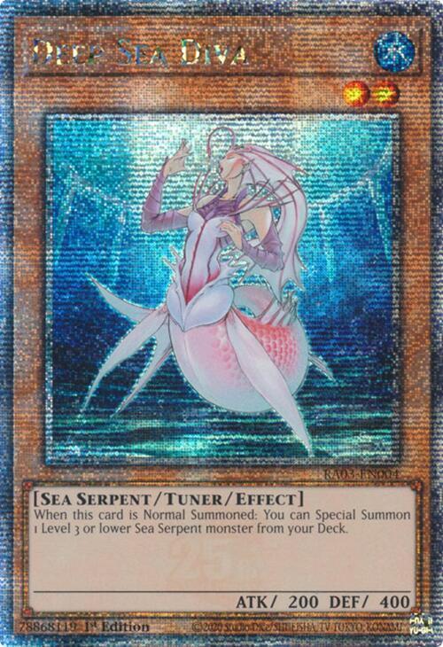 Deep Sea Diva [Quarter Century Secret Rare] RA03-EN004