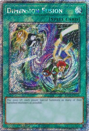 Dimension Fusion [Platinum Secret Rare] RA03-EN136
