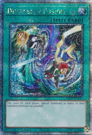 Dimension Fusion [Quarter Century Secret Rare] RA03-EN136