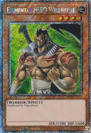 Elemental HERO Wildheart [Platinum Secret Rare] RA03-EN157