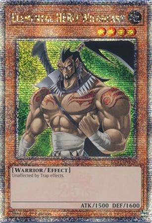 Elemental HERO Wildheart [Quarter Century Secret Rare] RA03-EN157