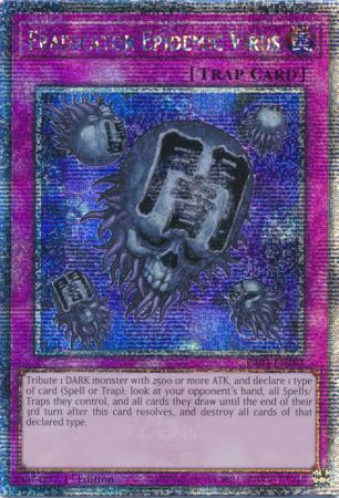 Eradicator Epidemic Virus [Quarter Century Secret Rare] RA03-EN183
