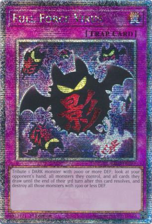 Full Force Virus [Quarter Century Secret Rare] RA03-EN267