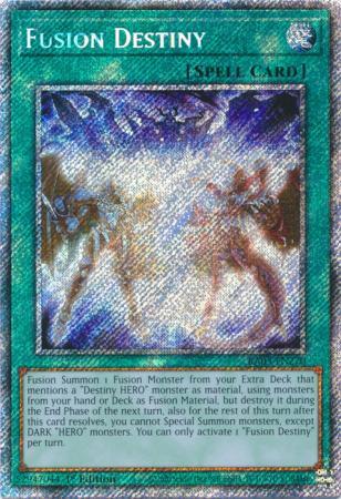 Fusion Destiny [Platinum Secret Rare] RA03-EN270