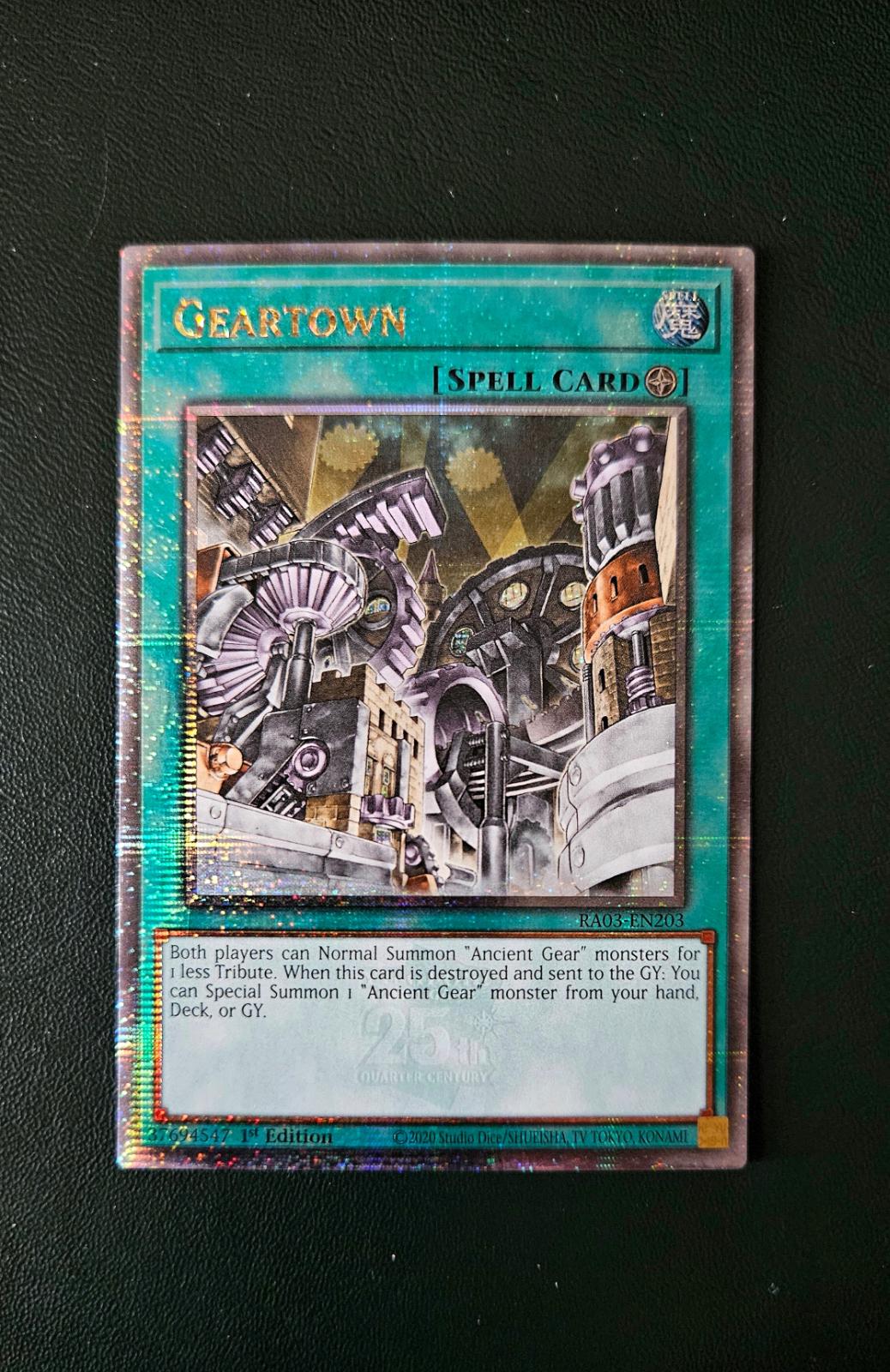 Geartown [Quarter Century Secret Rare] RA03-EN203