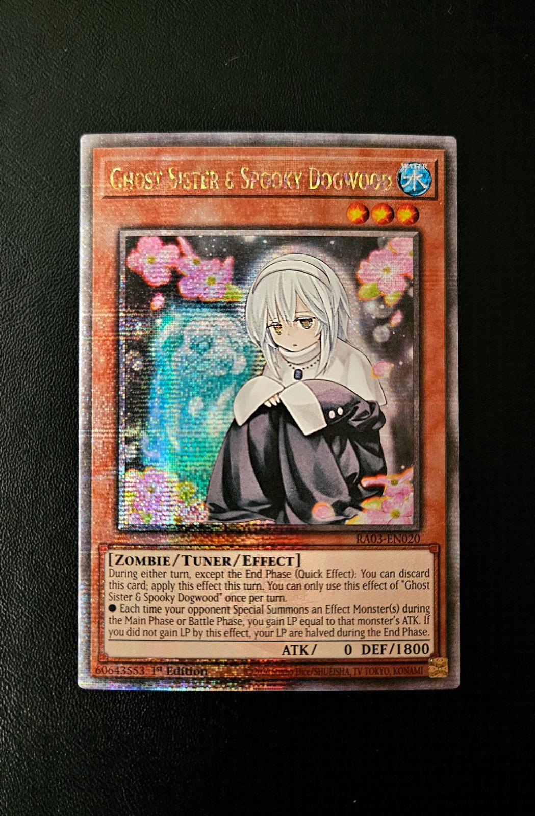 Ghost Sister & Spooky Dogwood [Alt Art Quarter Century] RA03-EN020